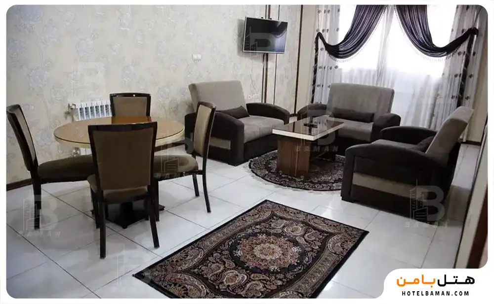 اتاق دو خواب چهار تخته (اقامت تک)